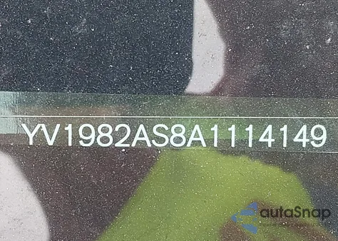 2010 Volvo S80 3.2 z USA, uszkodzony, nr VIN YV1982AS8A1114149